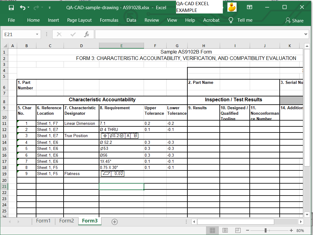 AS9102 FORMS PDF