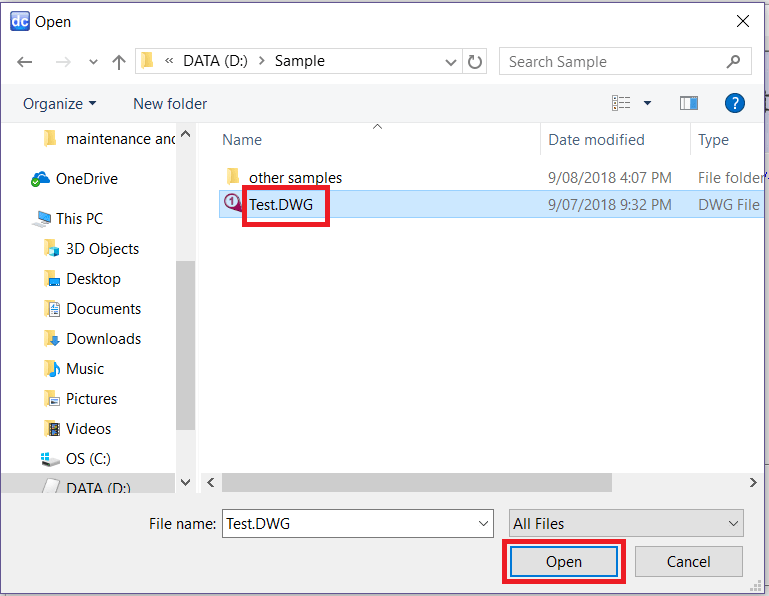 Convert DXF to DWG / DWG to DXF for 2020 | dwgConvert9 ...