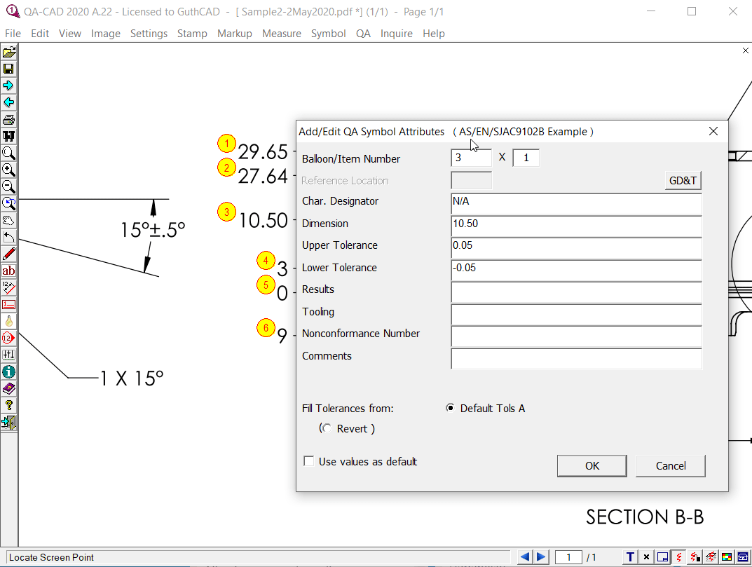 Select PDF as output option